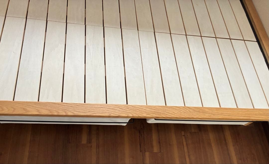 コリン　直接引き取り希望　無印　セミダブルベッドフレーム