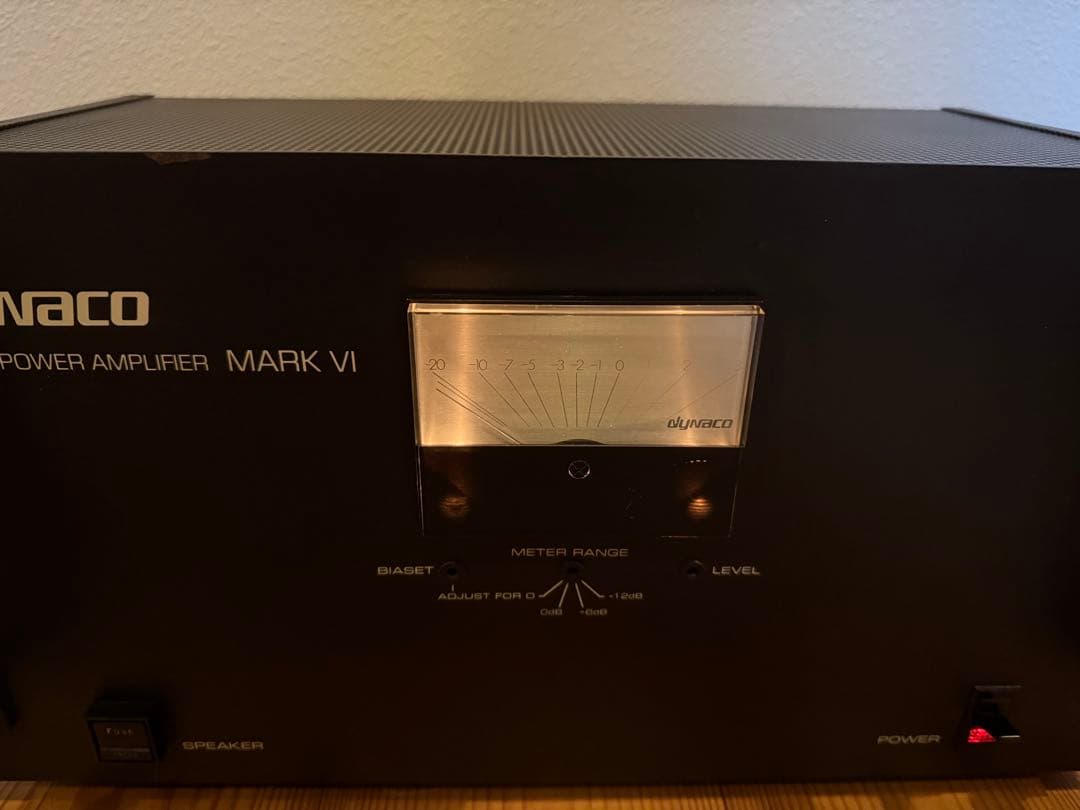 ① DYNACO Mark-VI ダイナコ 真空管 パワーアンプ ⚠️説明必読 ①