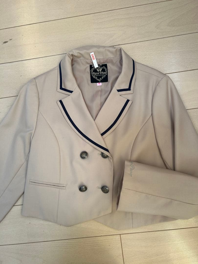 メゾピアノ卒業式160cm 女の子★ブラウスあり★