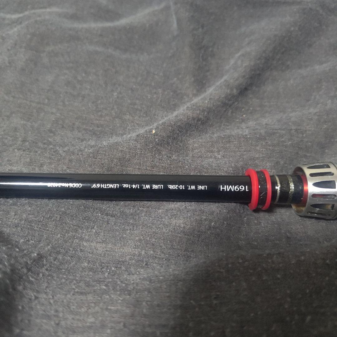 ジャッカル×シマノ 11ポイズングロリアス169MH VANQUISH 2ピース