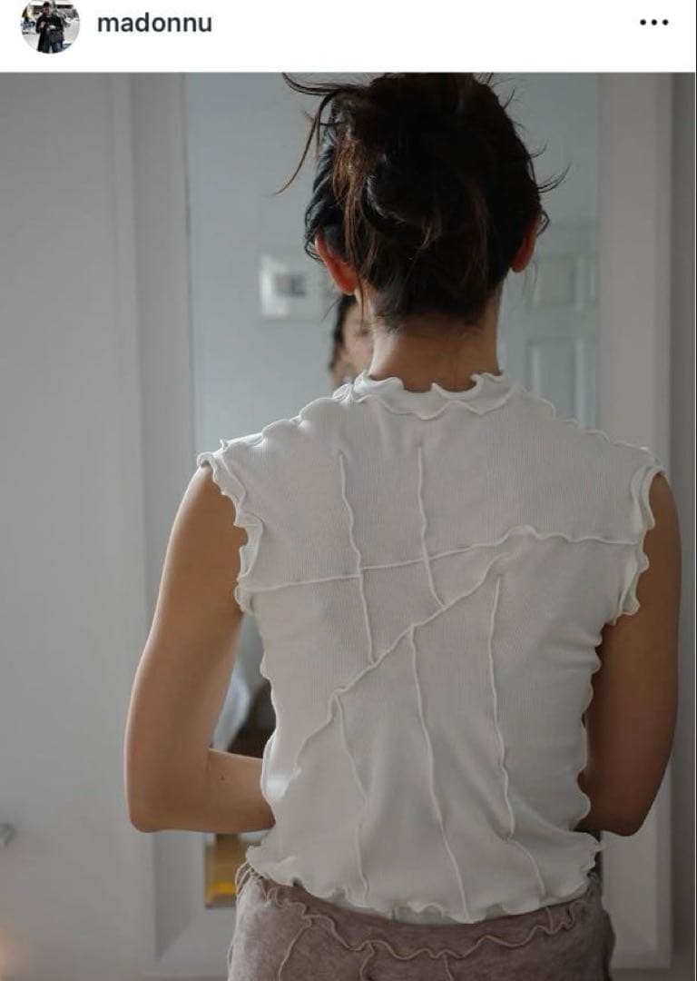 ロンハーマン別注】 Sherris Vネック ノースリーブ 2025SS - メルカリ