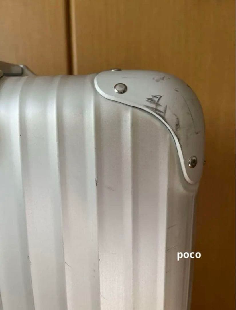 RIMOWA シルバー アルミニウム キャリーケース 82L トパーズ