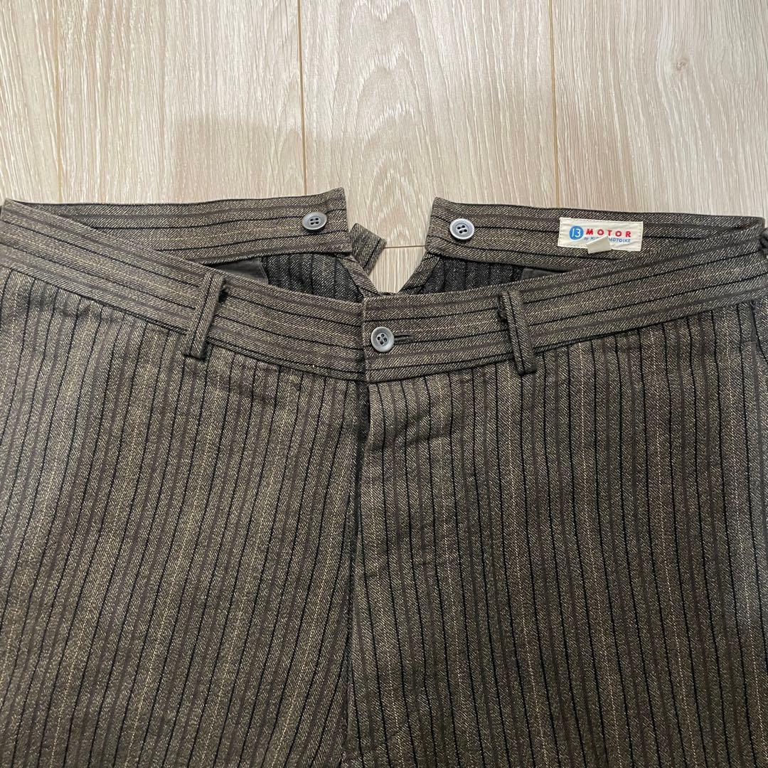 【2点セット】MOTOR モーター 本池秀夫 ヘンリーネック スウェット パンツ