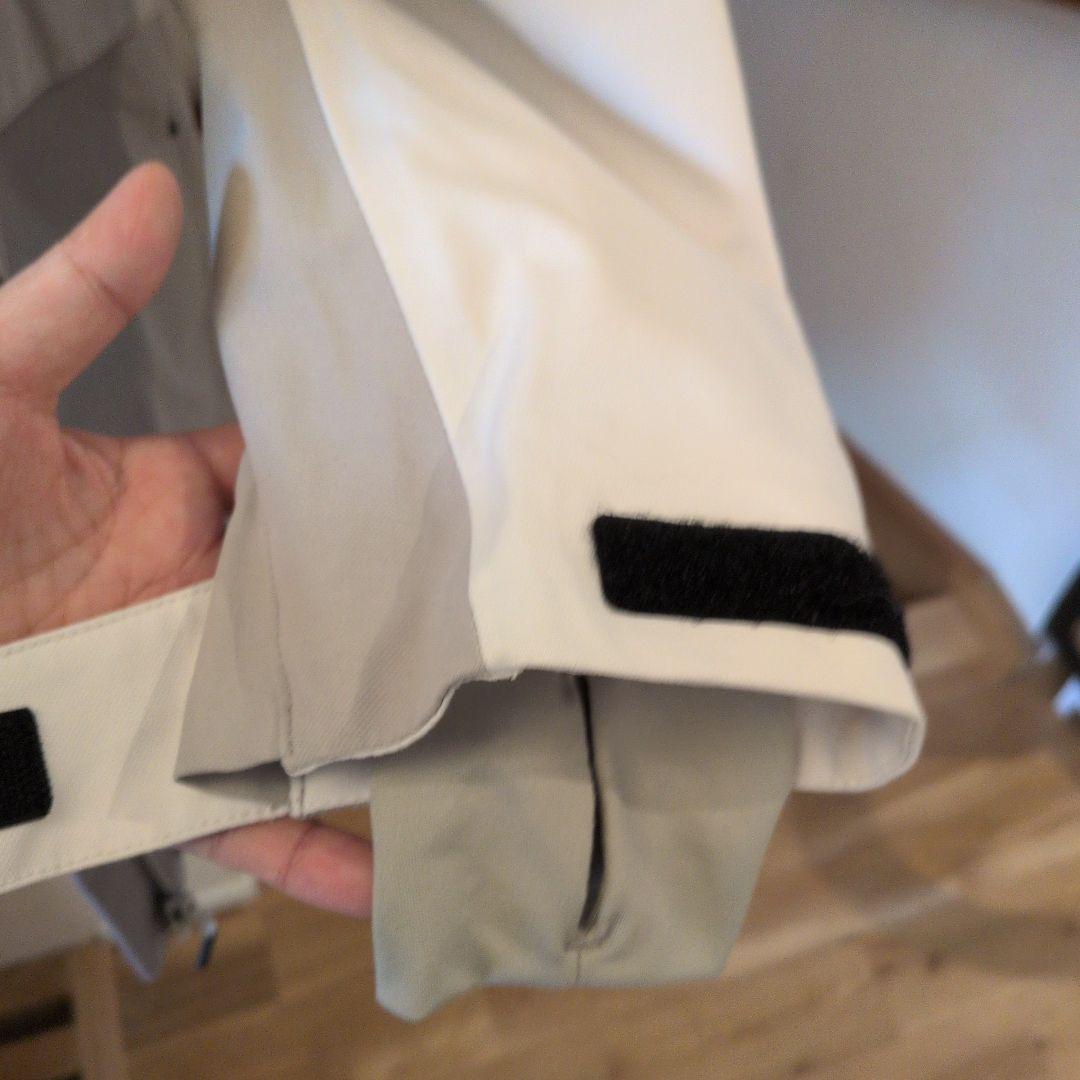 スキー・スノーボードジャケット ベージュ/ホワイト