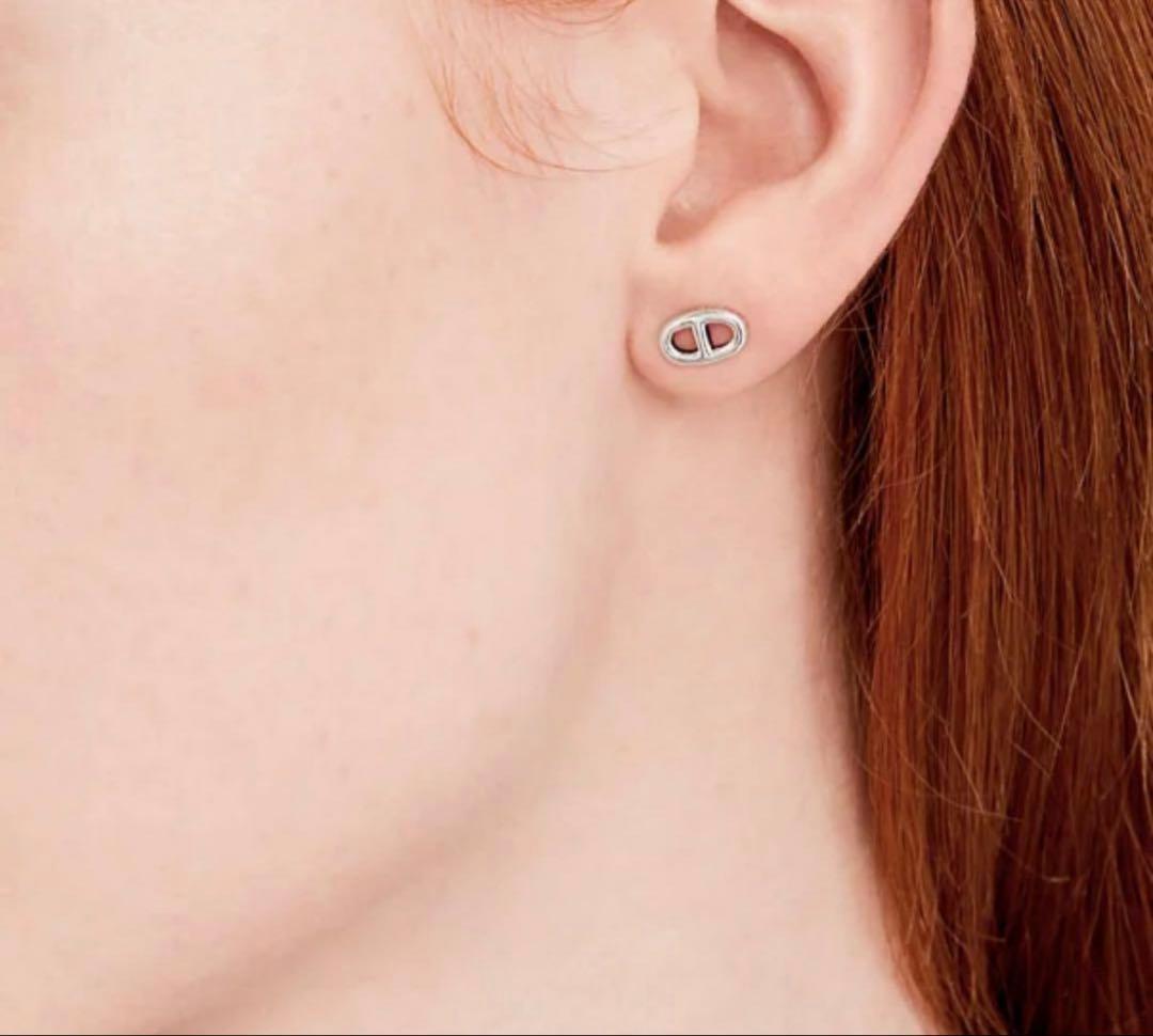 エルメス　ピアス　シェーヌダンクル　HERMES そう