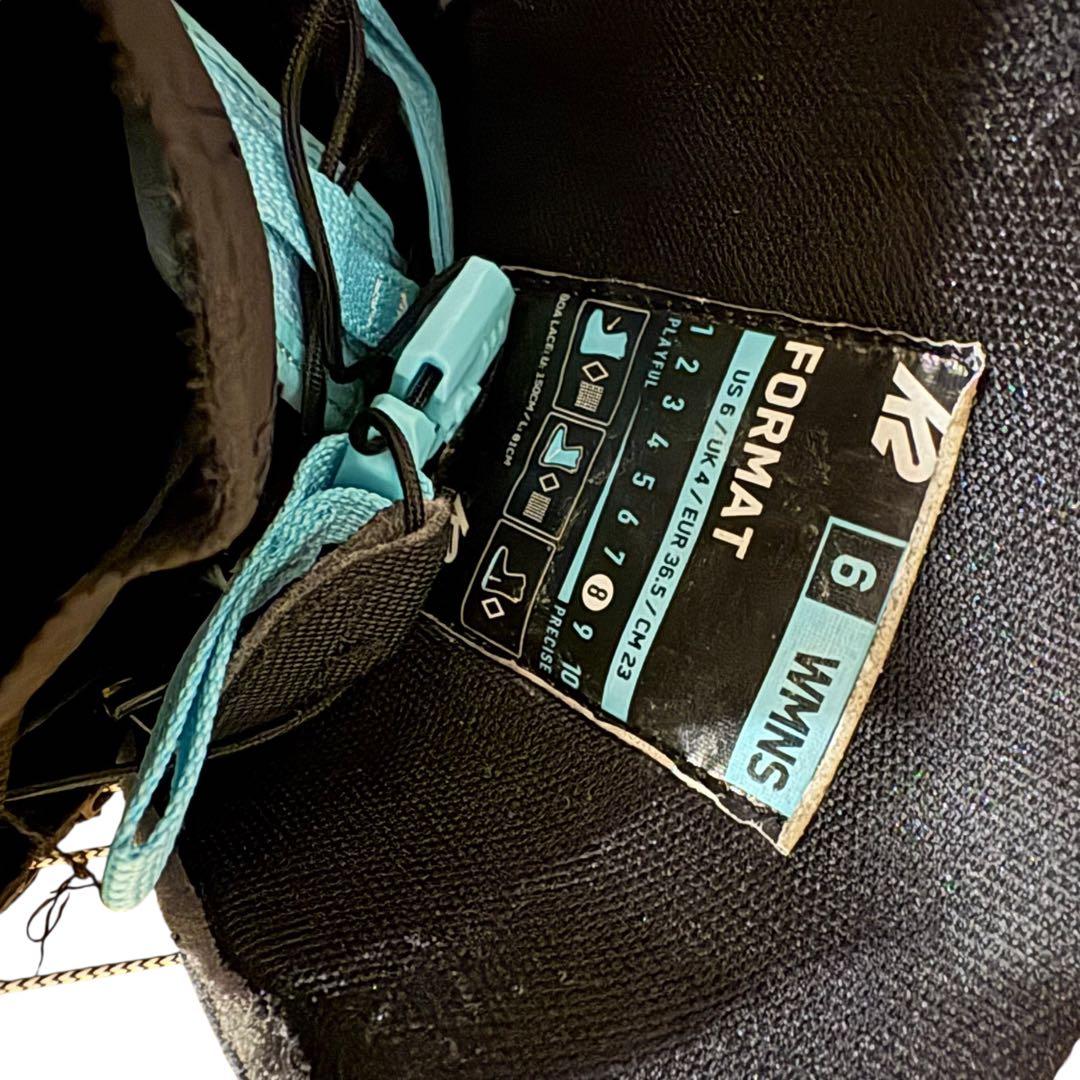 【未使用級】K2 レディース ダブルBOA FORMAT スノーボードブーツ