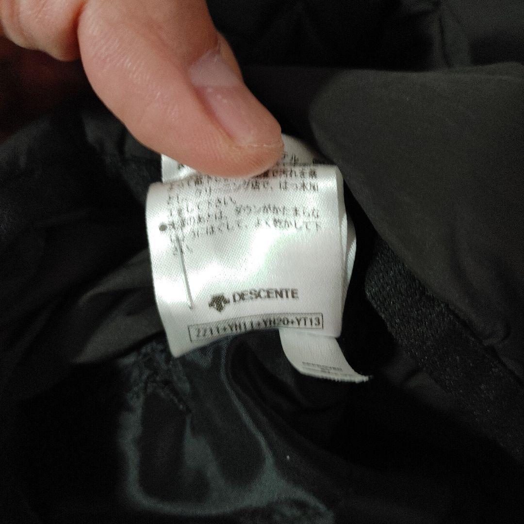 DESCENTE ZERO STYLE ダウンジャケット ブラック サイズL