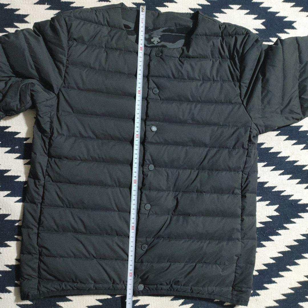 DESCENTE ZERO STYLE ダウンジャケット ブラック サイズL