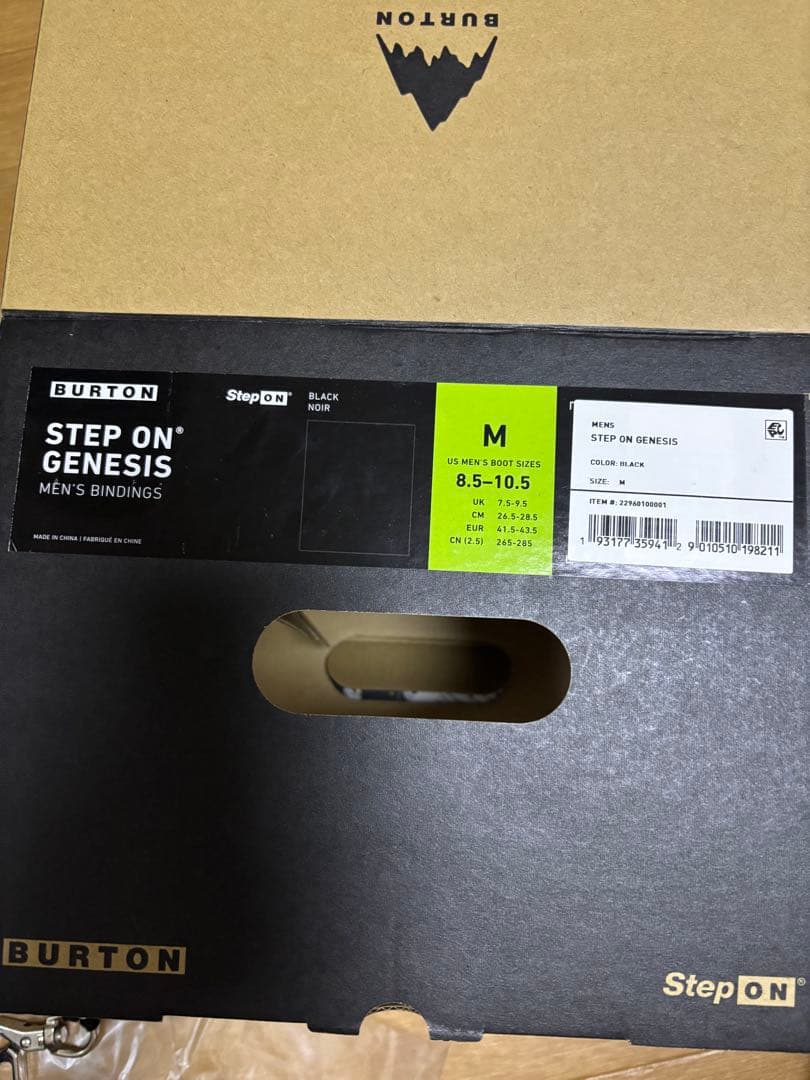 ジ*バ様 STEP ON GENESIS ビンディング Mサイズ ブラック