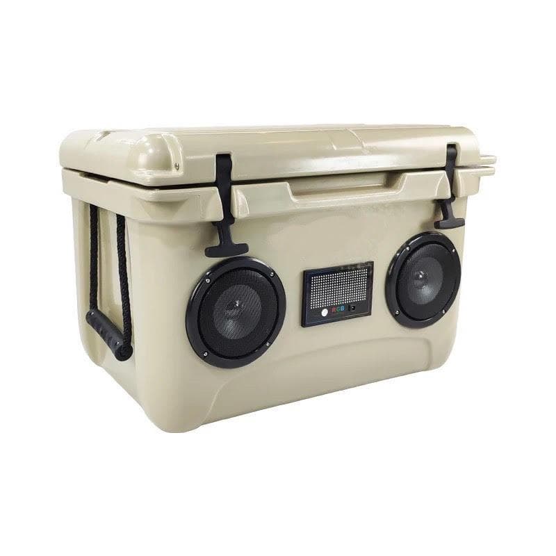 ★超保冷★クーラーボックス小（ホワイト） 高音質 Bluetooth スピーカー