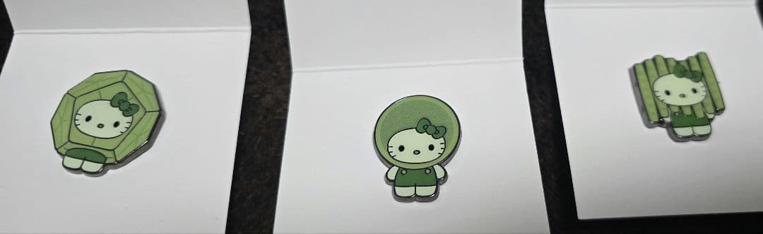 大阪・関西万博 日本館 キティちゃん ピンバッジ 藻キティ 4点セット