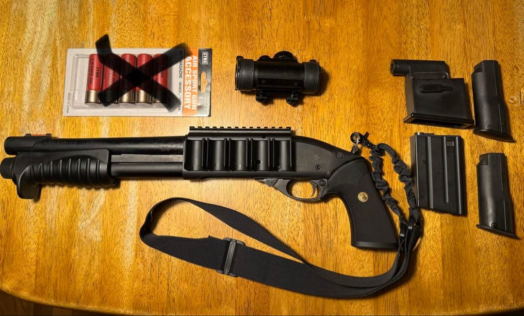 【値下げ】東京マルイ M870 BREACHER ガスショットガン