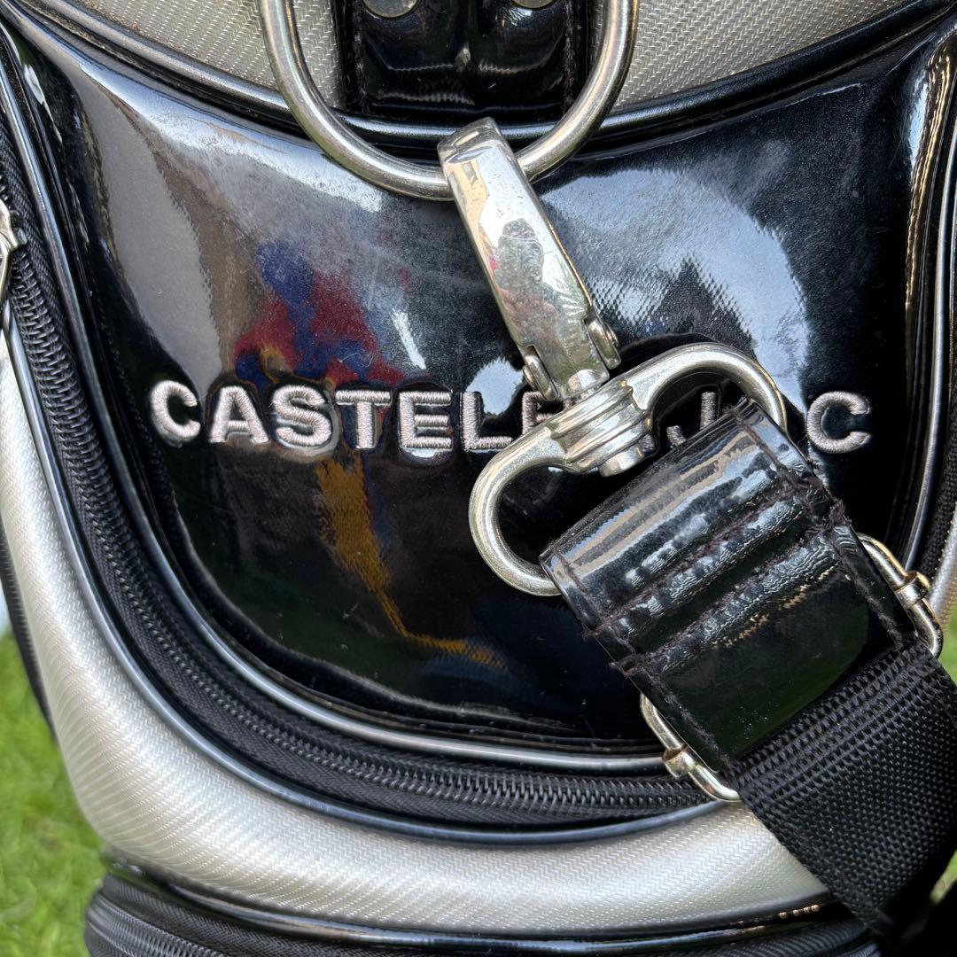 CASTELBAJAC カステルバジャック キャディバッグ シルバー おしゃれ