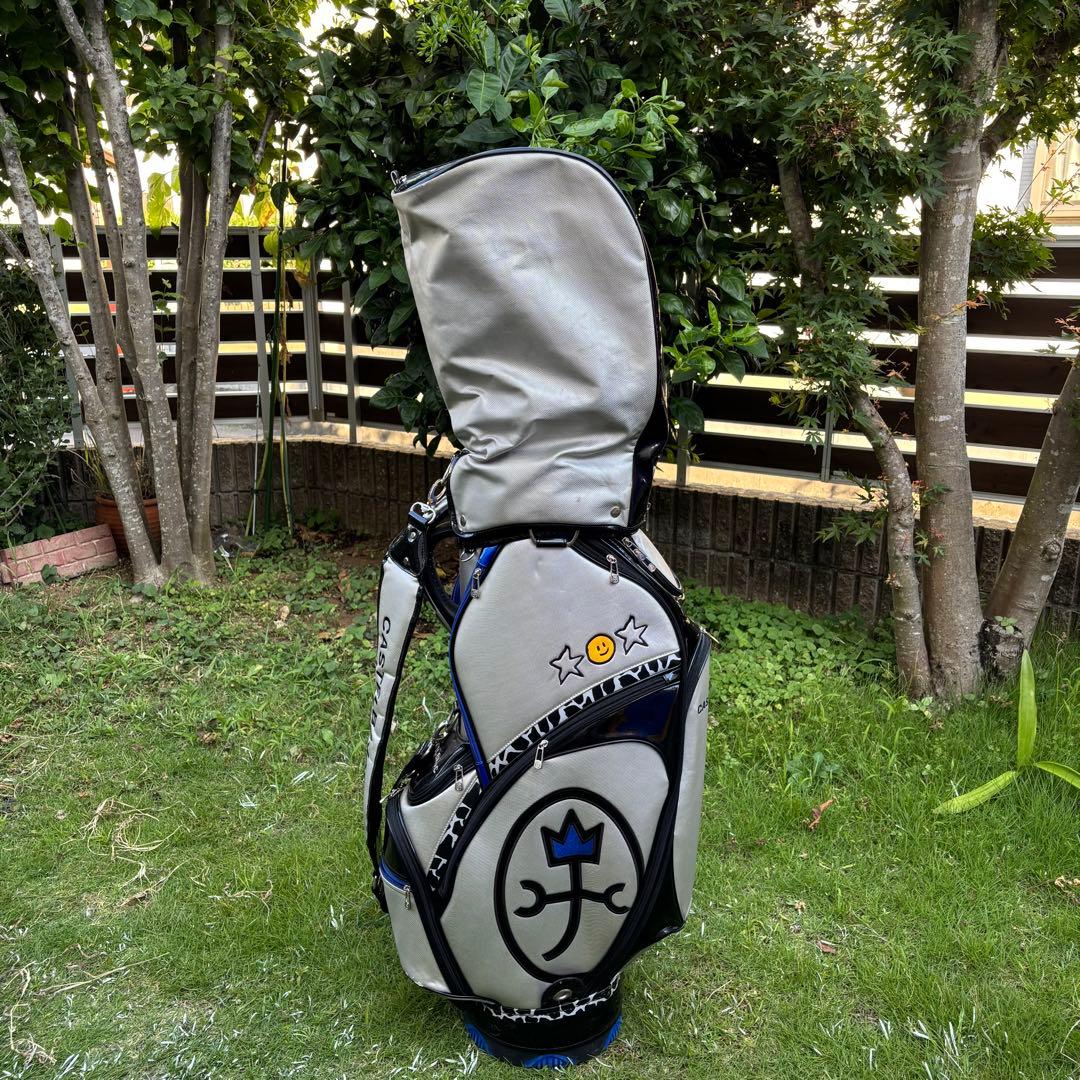 CASTELBAJAC カステルバジャック キャディバッグ シルバー おしゃれ