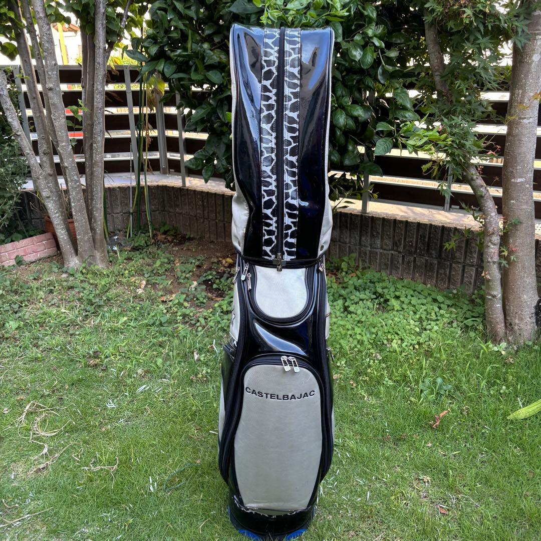 CASTELBAJAC カステルバジャック キャディバッグ シルバー おしゃれ