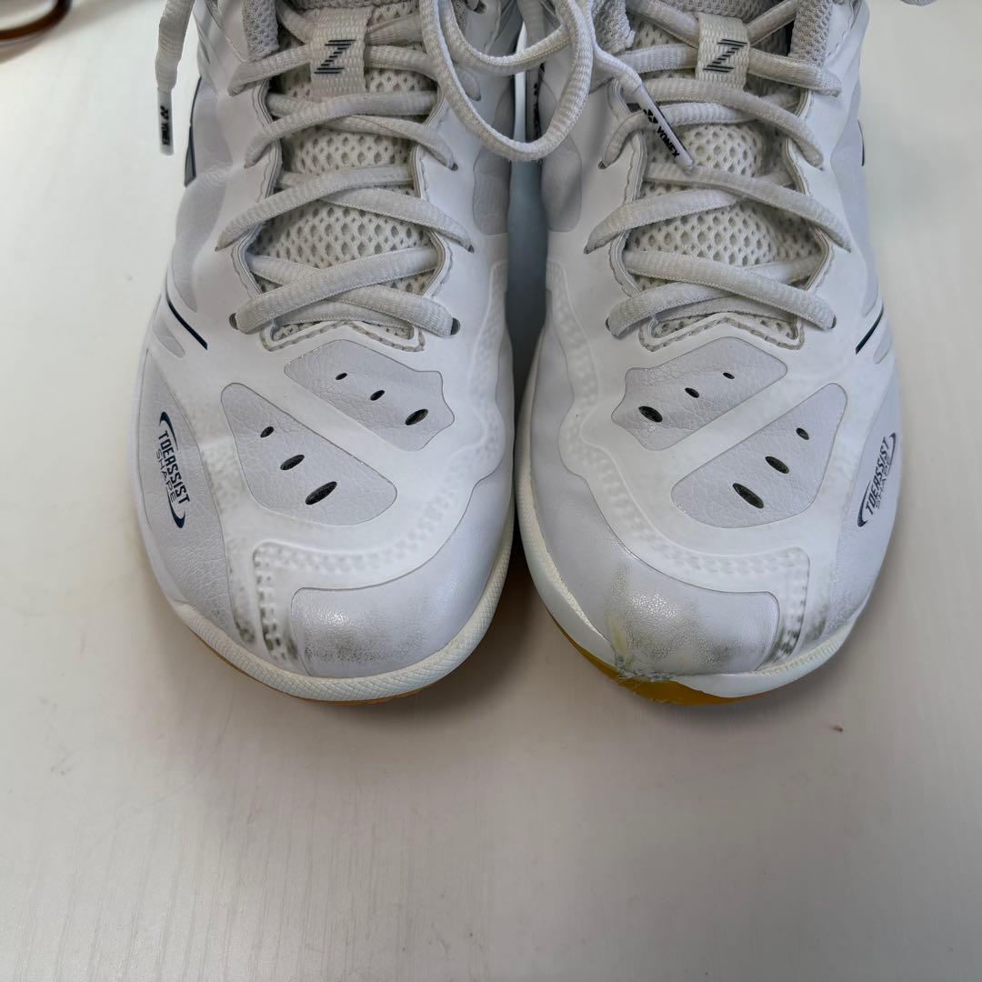 YONEX 65zウィメンズ24.0cmホワイト バドミントンシューズ