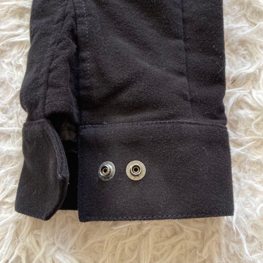 NO ID. ノーアイディー モッズコート 2 ブラック ライナー付 ファー