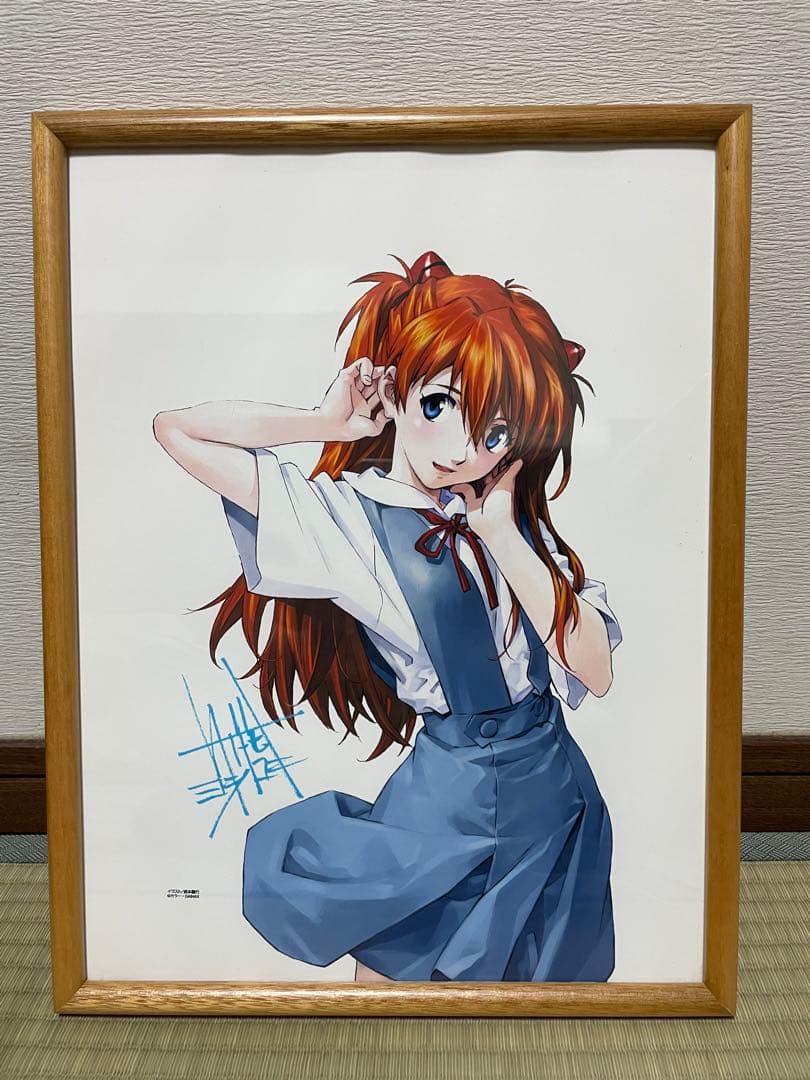 希少】エヴァンゲリオン アスカ複製原画 （ヤングエース2012年12月号A
