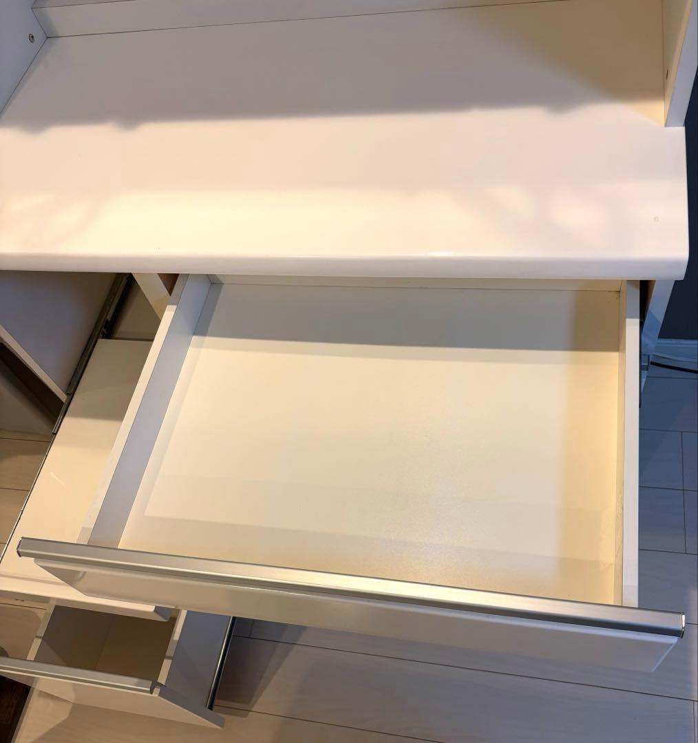 送料込❗️【下部分・同時出品の上部分もご購入下さい】食器棚幅105cmカップボード