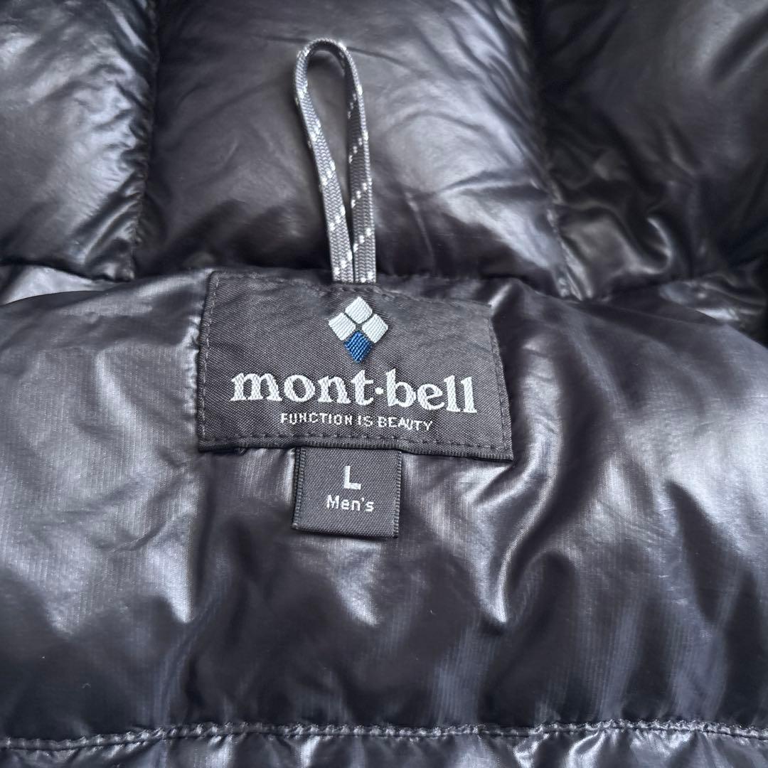 美品■montbell モンベル【L】アルチプラノ ダウン パーカー ブラウン