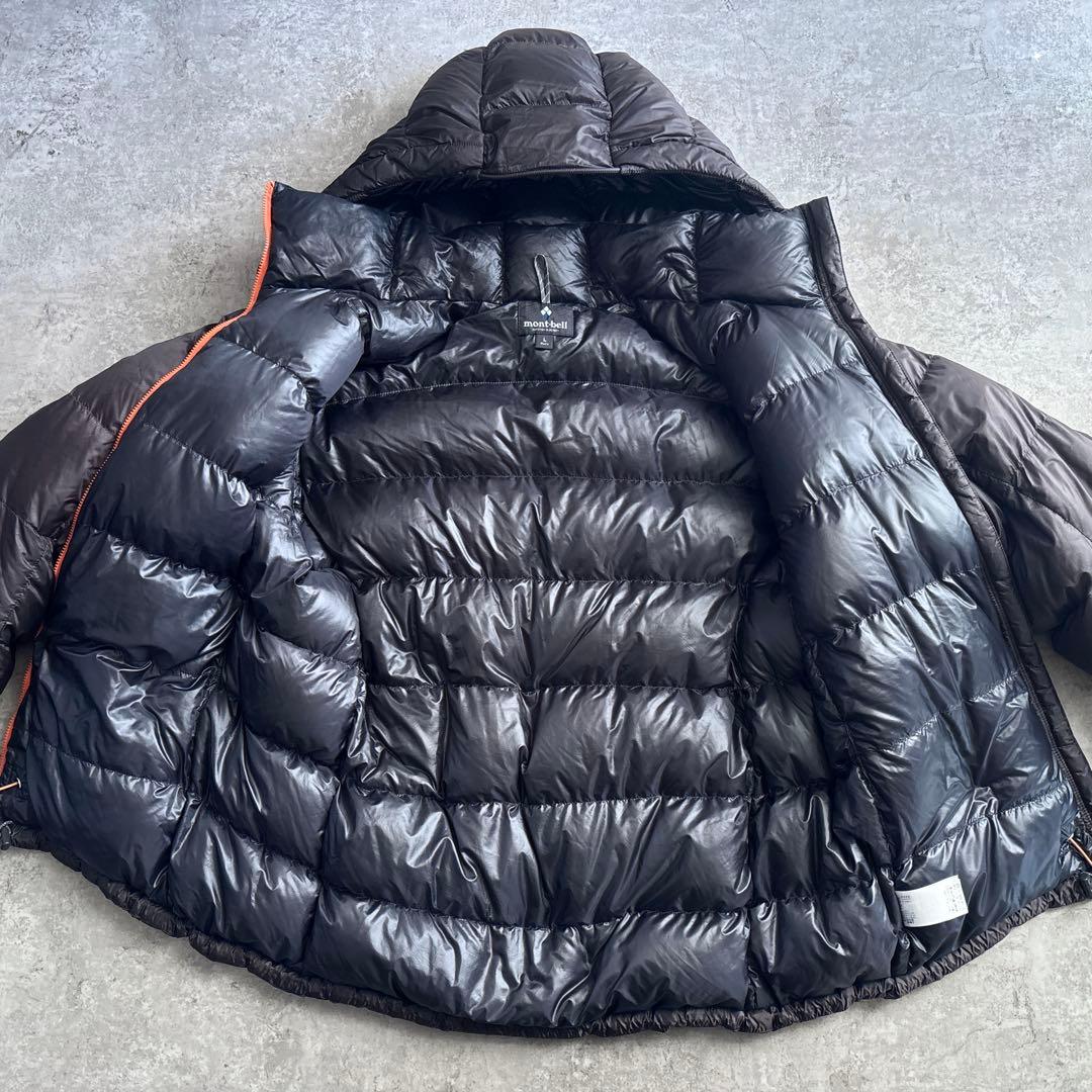美品■montbell モンベル【L】アルチプラノ ダウン パーカー ブラウン