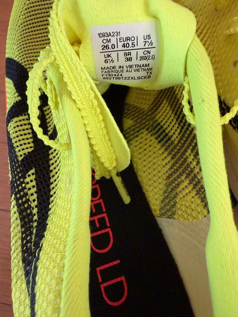 asics アシックス メタスピードld2 26.0cm