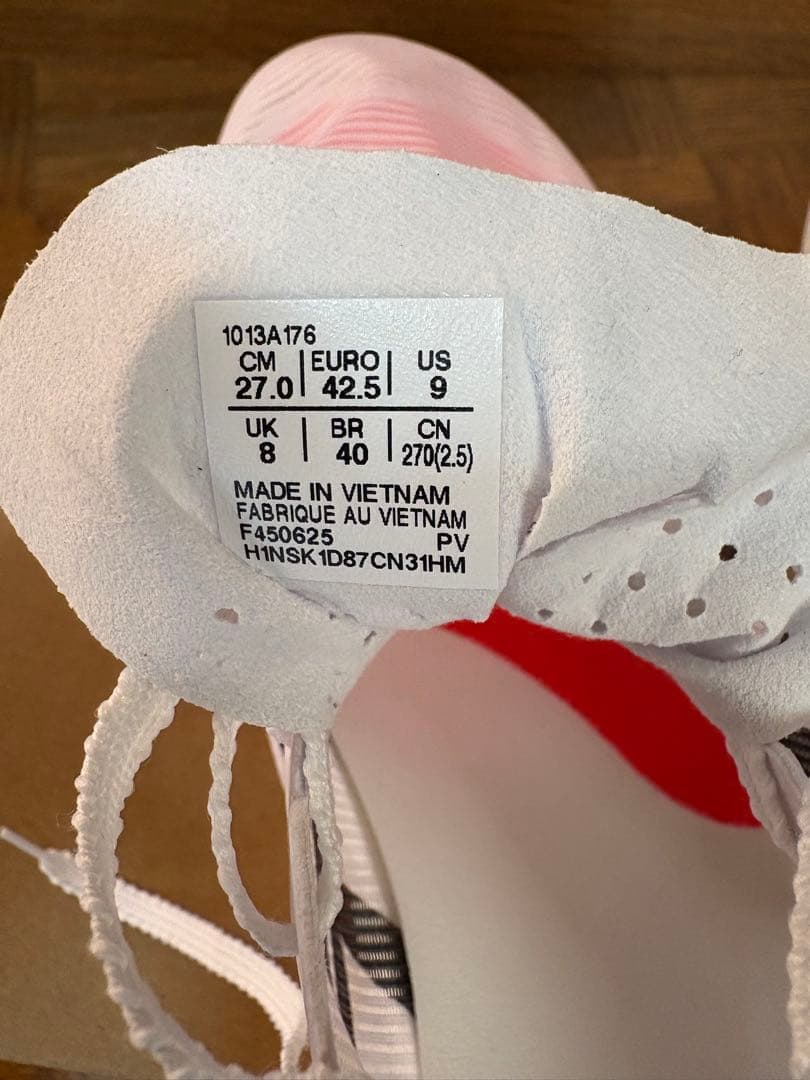 ASICS スパイクシューズ 27.0cm ピンク