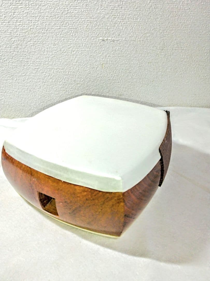 【状態良好】三味線　地唄　中棹　花梨　丸打胴　ハードケース　天然皮　津軽撥