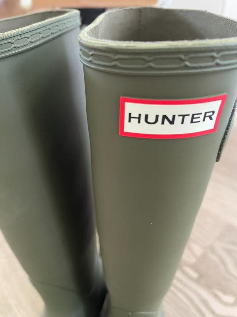 HUNTER ハンター　ロングレインブーツ　23.5センチ