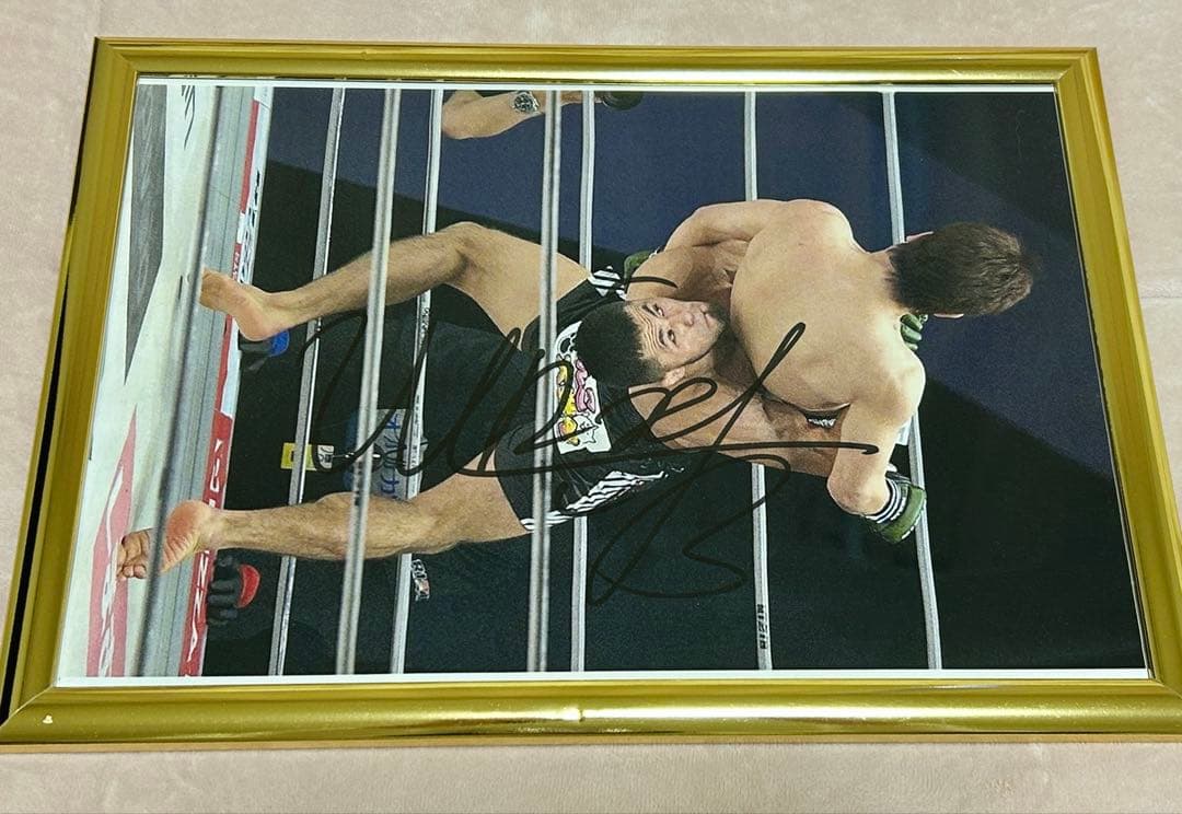 RIZIN シェイドゥラエフ 直筆サイン RIZIN師走の超強者祭り 朝倉未来