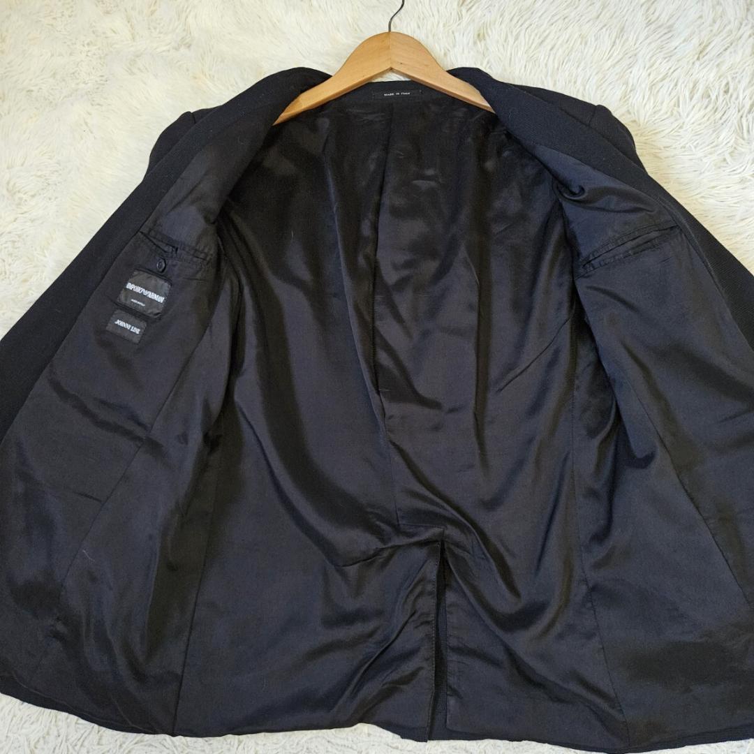 エンポリオアルマーニ テーラードJK 54 3L ラムウール - メルカリ