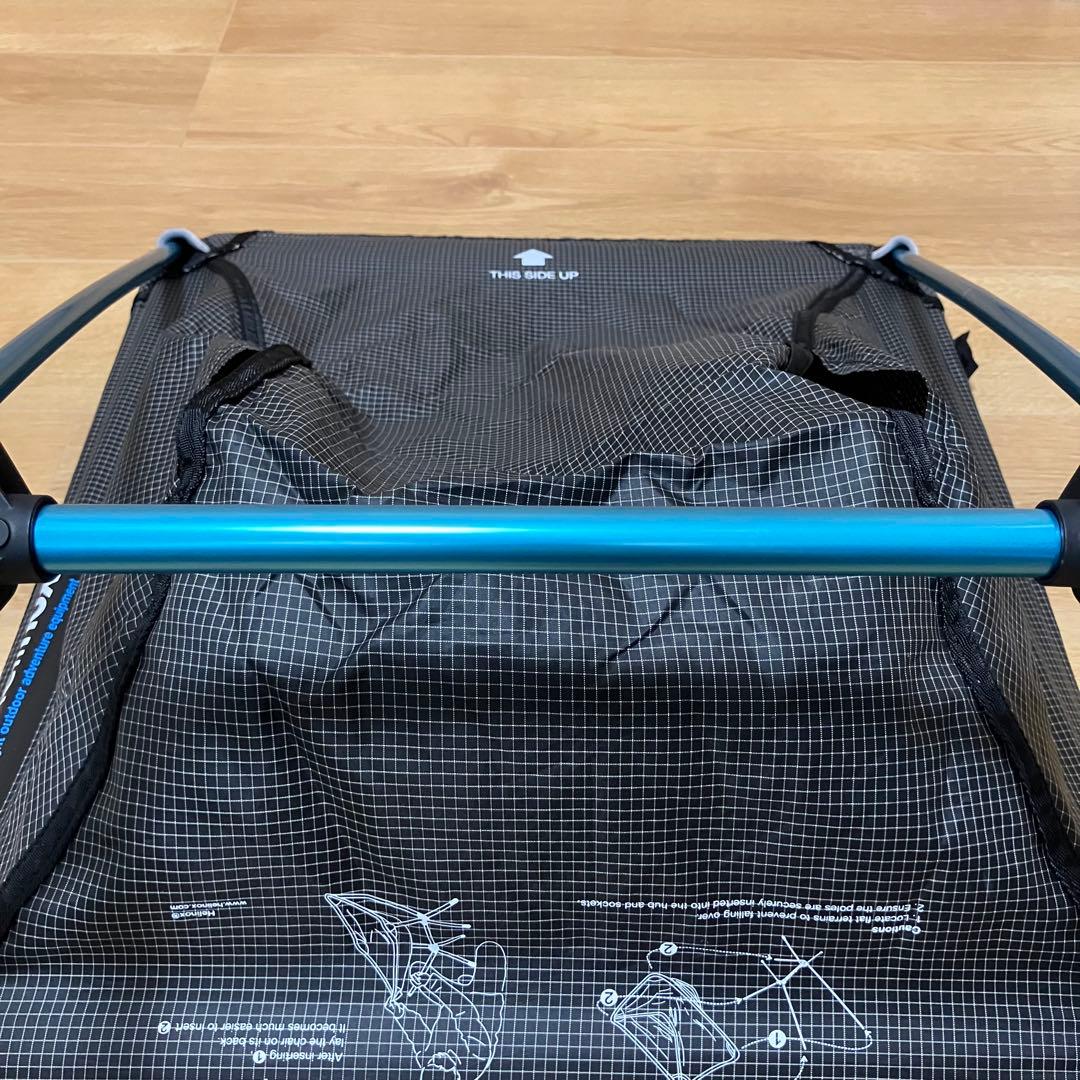 【美品】Helinox ヘリノックス チェアゼロ ブラック