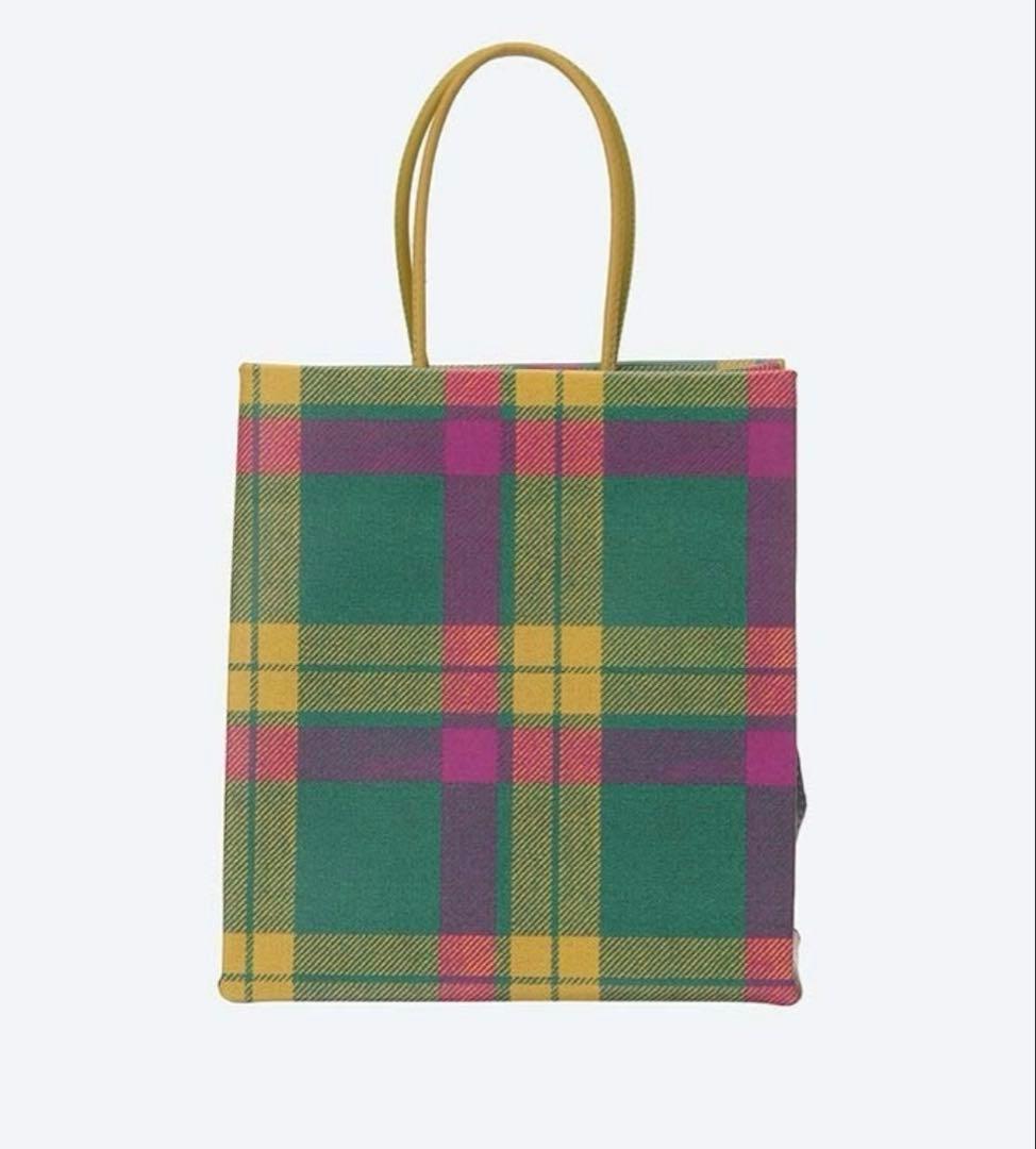 伊勢丹 マクミラン柄 レザーペーパーバッグ UNKNOWN PRODUCTS - メルカリ