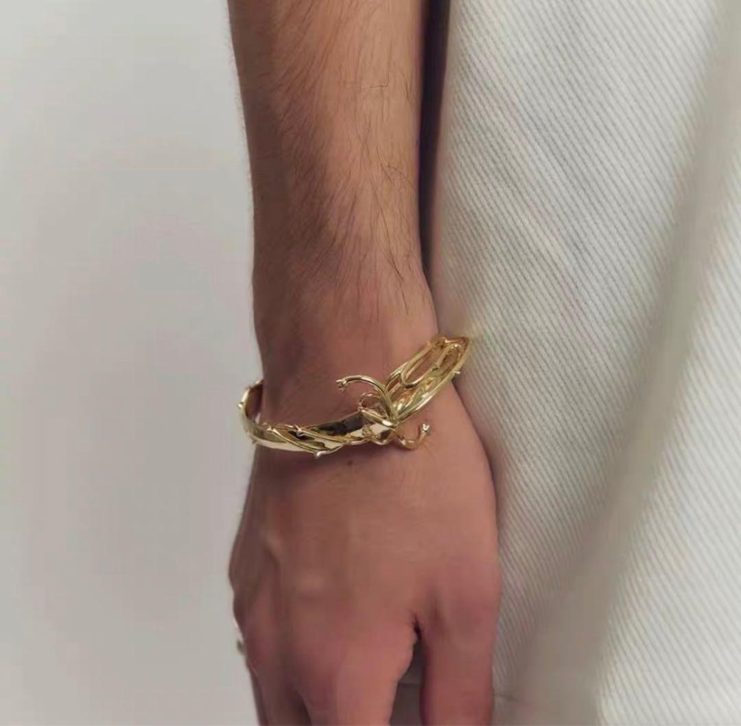 Nullus sword bracelet ゴルド - メルカリ