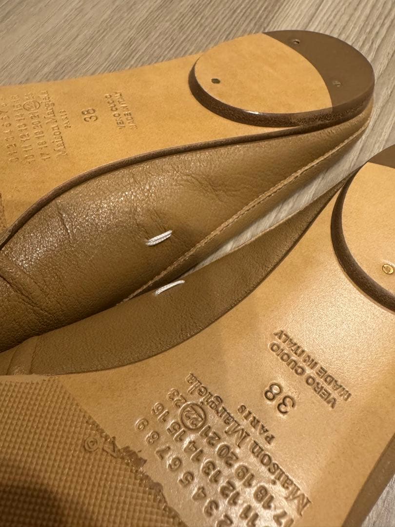 新品未使用　メゾンマルジェラ　タビ　ミュール　38