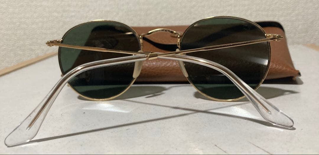 美品 Ray-Ban Round l RB3447 レイバン サングラス