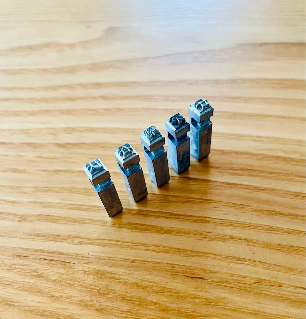 活版印刷 活字 アンティーク 853文字