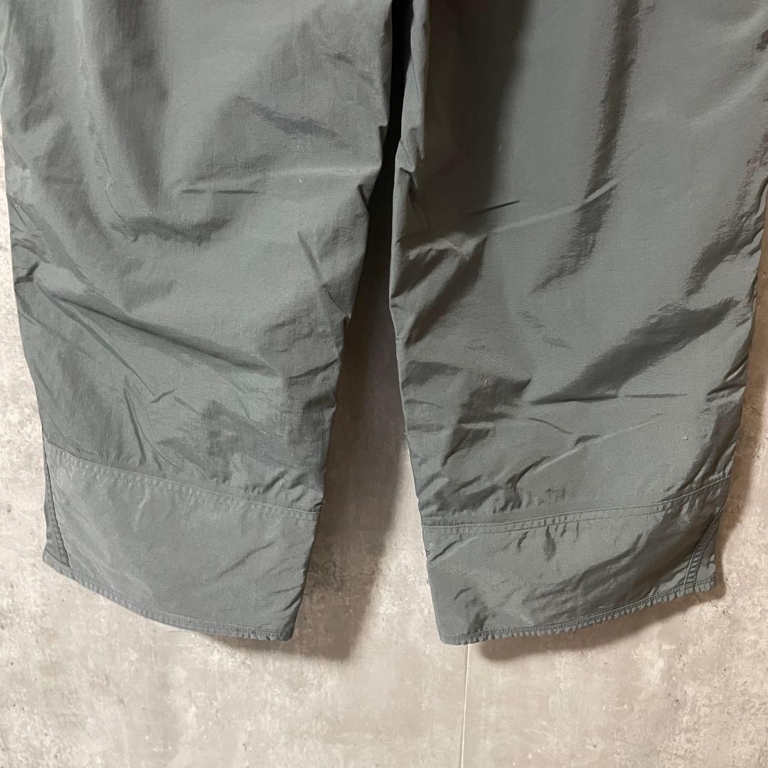 burtonバートンスキーパンツスノーボードウェアズボン下灰色グレー刺繍ロゴ希少