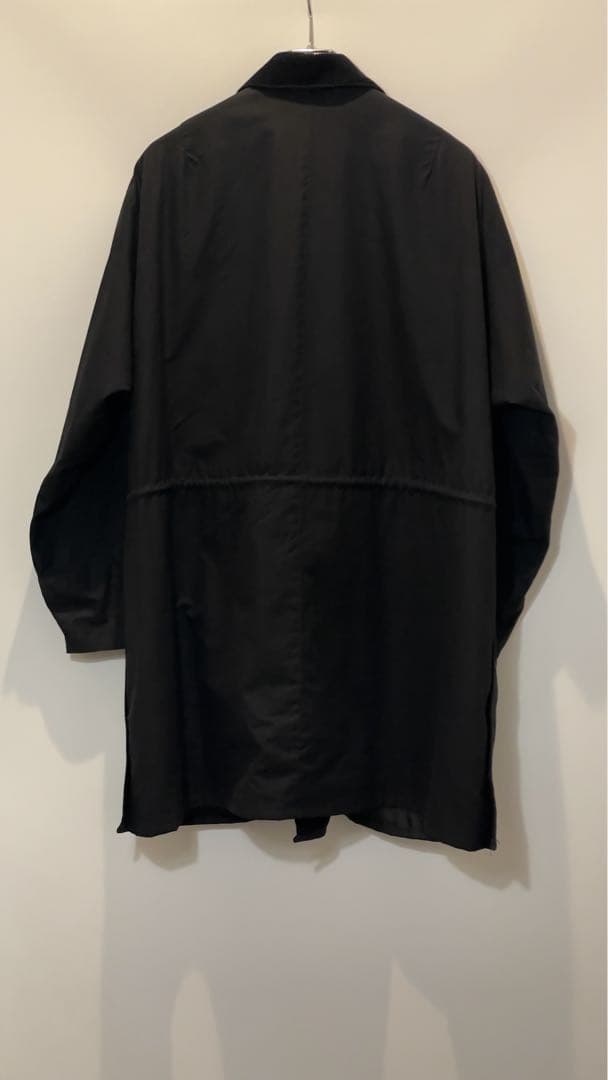 KaptainSunshine×Barbour トラベラーコート 黒36