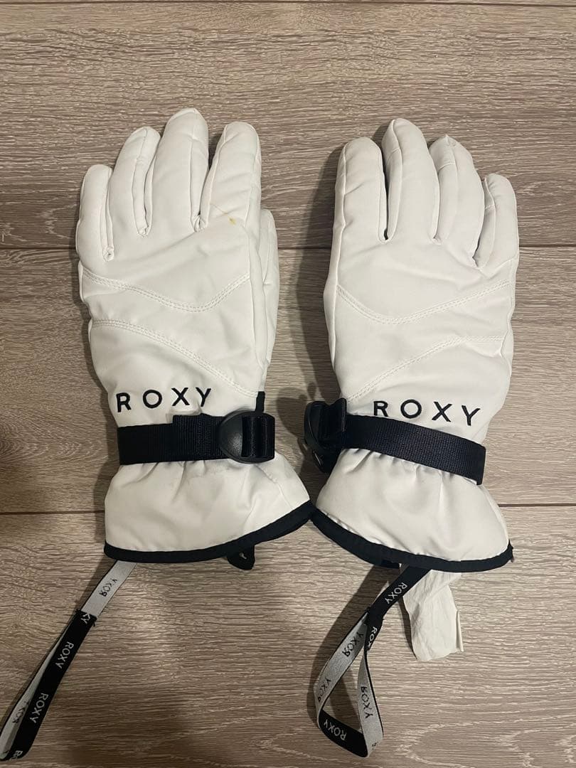 【妃菜】ROXY スノボウェア（白✖︎ピンクベージュ）セット_2025購入