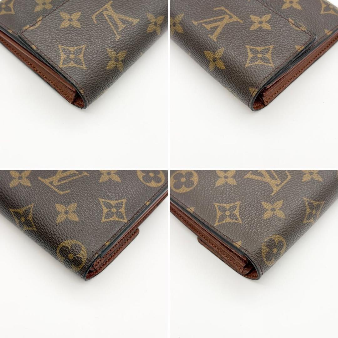 【美品】ルイヴィトン ポシェット ポルトモネ クレディ 6カード モノグラム