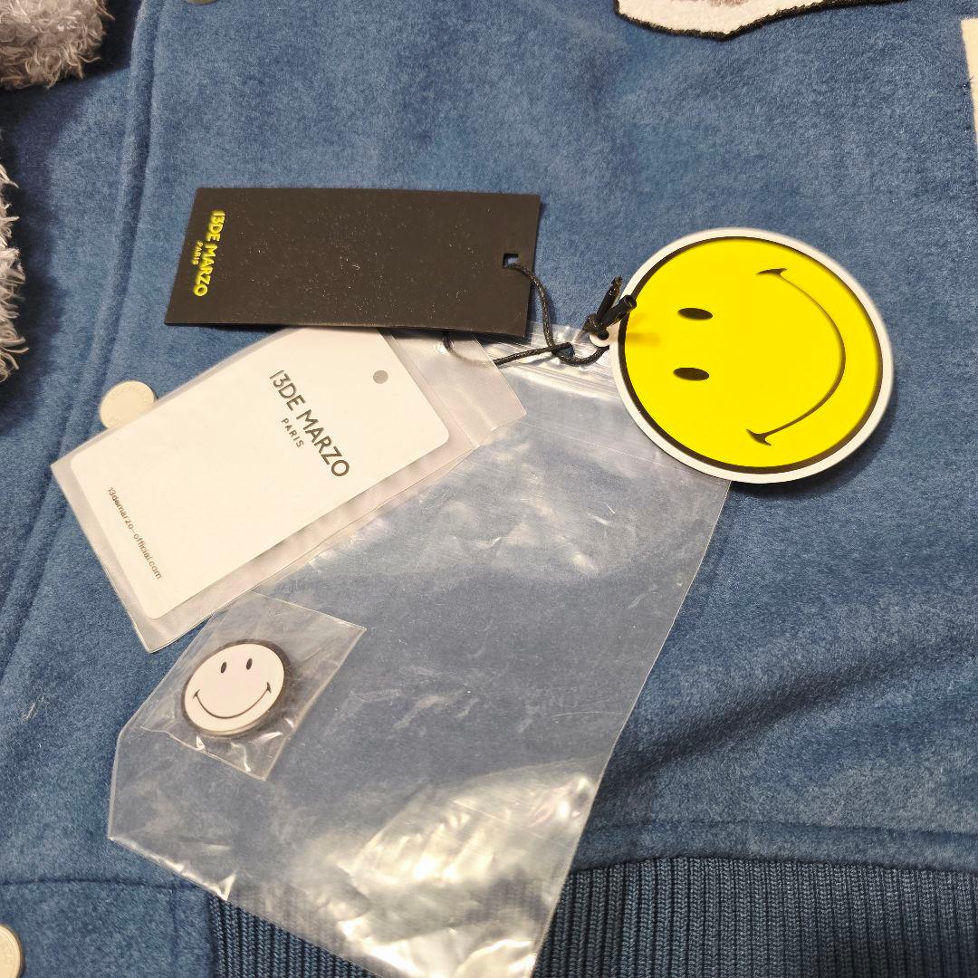 13 DE MARZO トレセデマルソ スタジャン SMILEY テディベア L