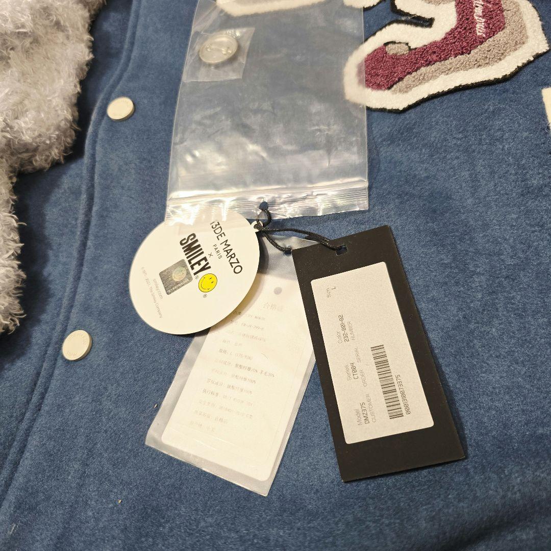 13 DE MARZO トレセデマルソ スタジャン SMILEY テディベア L