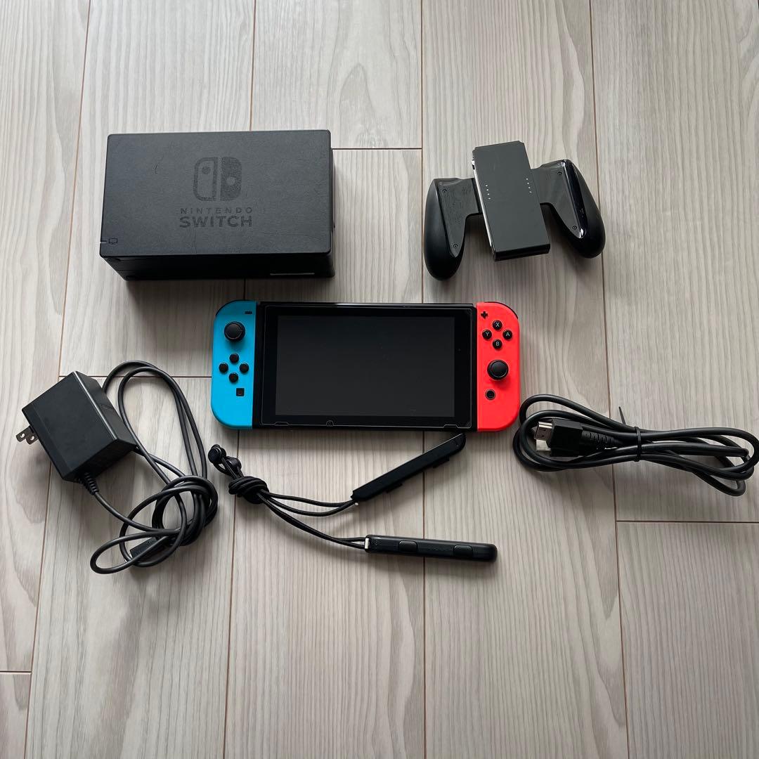 Nintendo Switch 本体 ジャンク 付属品完備 - メルカリ