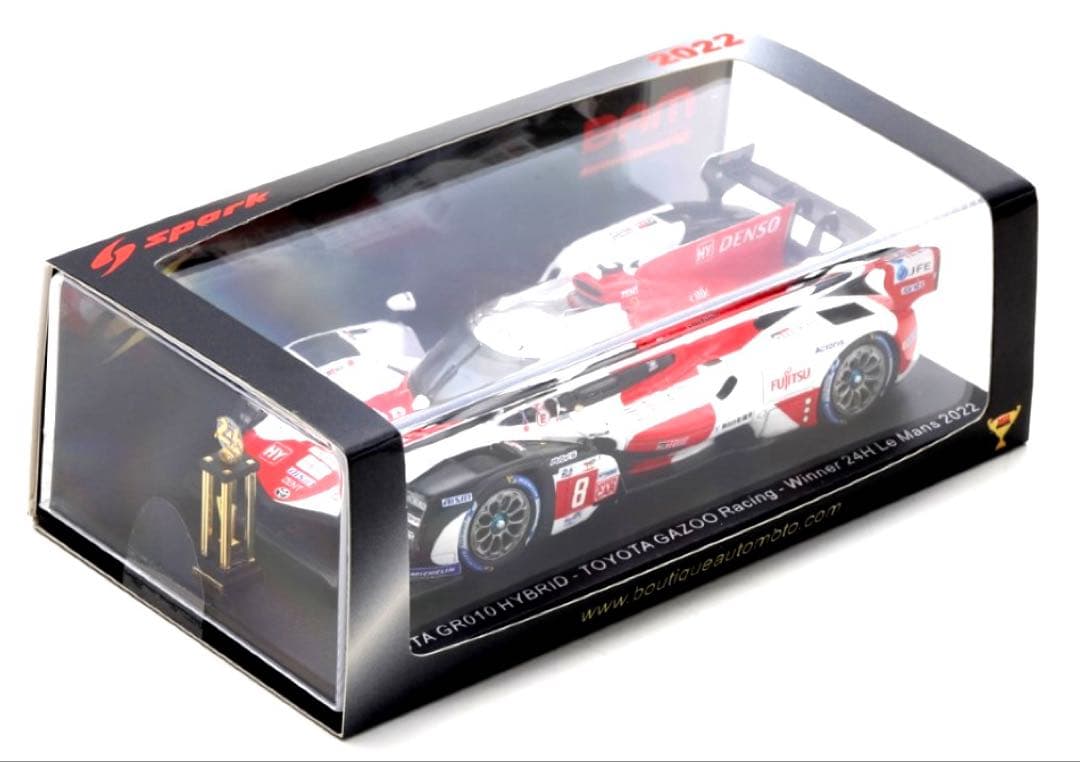 BAM限定 1/43 トヨタGR010 2022 ル・マン トロフィ付 激レア品 - メルカリ