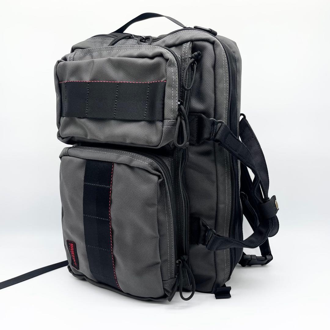 希少】極美品 ブリーフィング ネオトリニティライナー STEELグレー系