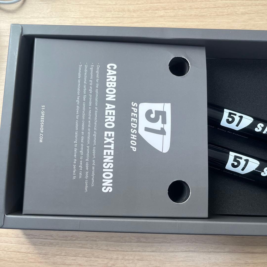 51スピードショップ カーボンエアロバー トライアスロン