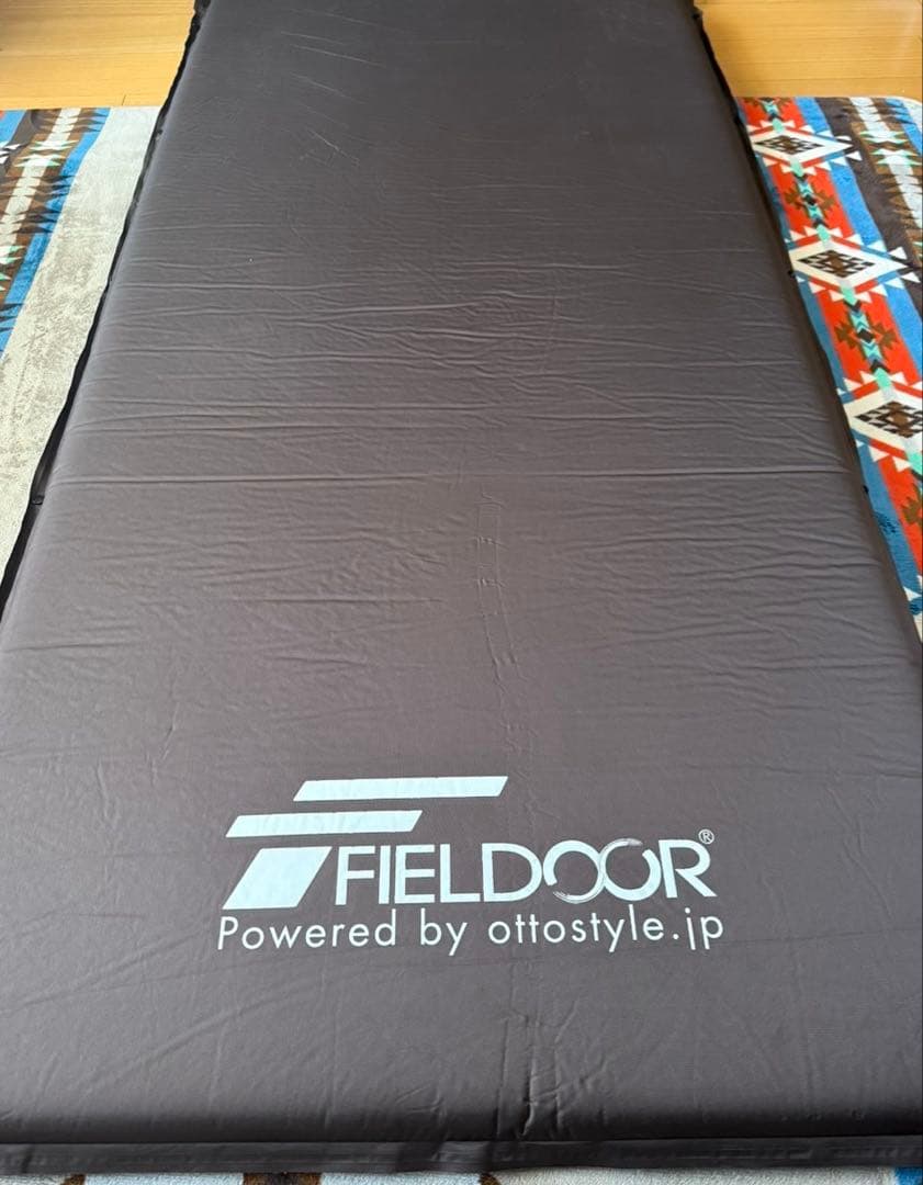 FIELDOOR フィールドア 車中泊・キャンプマット5cm厚 M　2枚セット