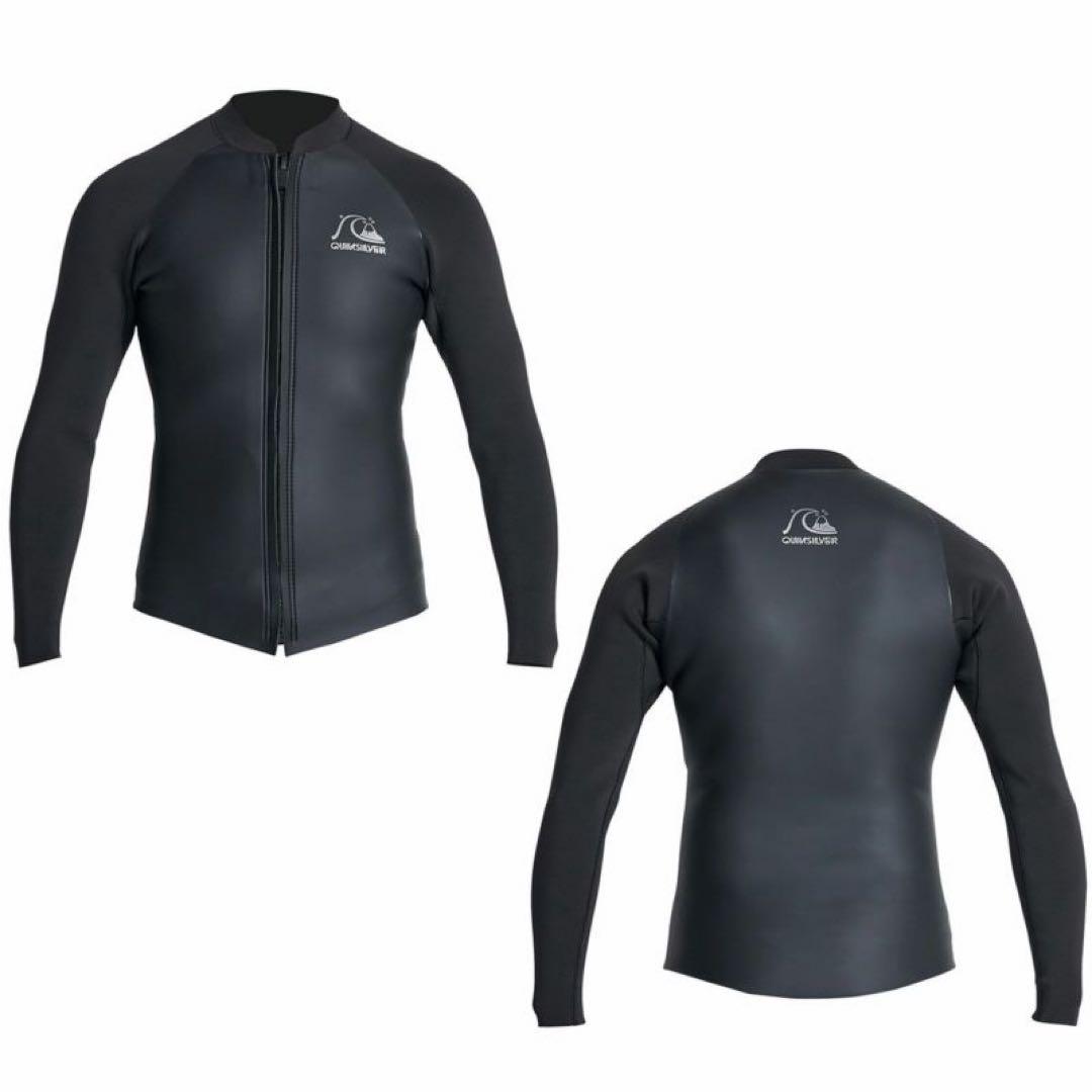 QUIKSILVER ロングジョンとタッパーのウェットスーツ セット Lの通販