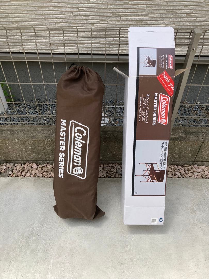 Coleman ３ウェイキャンバスデッキチェア